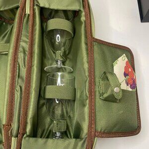 PicnicTime Wine Tote Picnic Travel Set